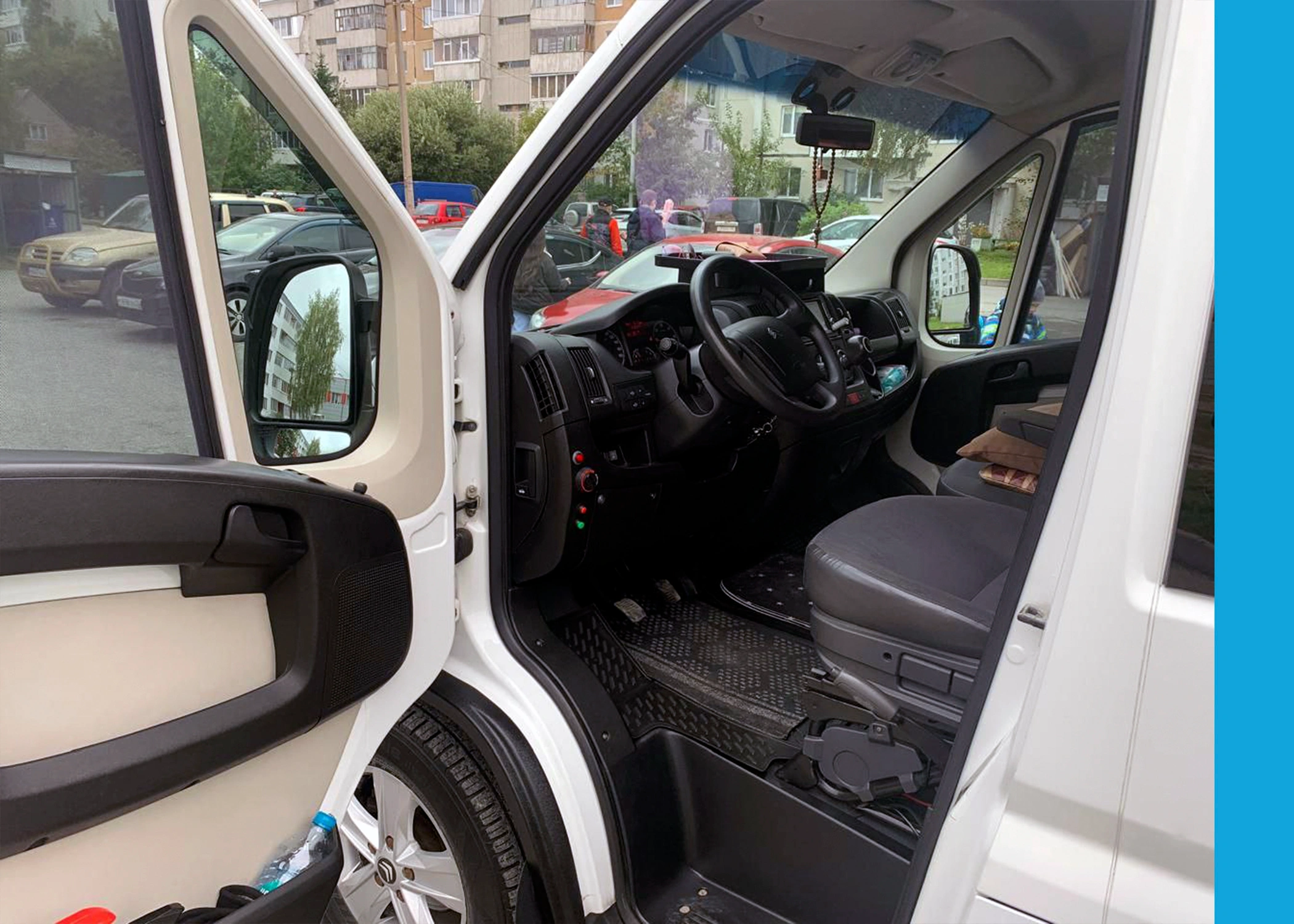 Citroen Jumper — пассажирские места